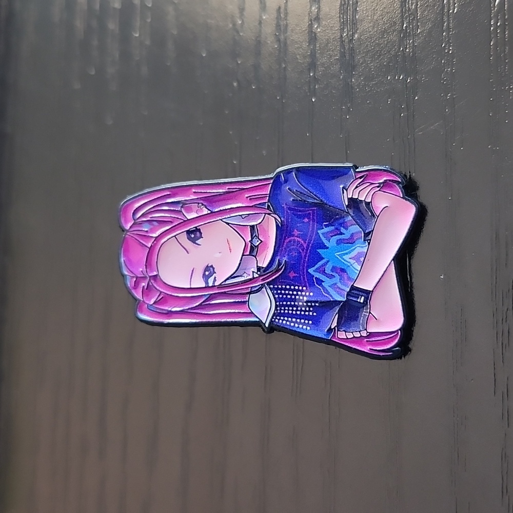 K-Pop Demon Hunters Mira Inspired Enamel Pin